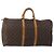 LOUIS VUITTON Monogram Keepall 55 Boston Bag M41424 LV Auth 196261 Monograma