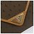 Borsa a Pochette SAINT LAURENT PVC Canvas Brown Gold Auth 197613A Marrone D'oro - vista 12