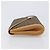 Borsa a Pochette SAINT LAURENT PVC Canvas Brown Gold Auth 197613A Marrone D'oro - vista 5