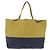 Céline Bolso Tote Horizontal Cabas CELINE de piel Khaki Navy Auth BA14793 Caqui Azul marino - vista 2