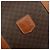 Céline Borsa Boston CELINE Macadam Canvas PVC Leather Brown Gold Auth 194398 Marrone D'oro - vista 16