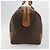 Céline Borsa Boston CELINE Macadam Canvas PVC Leather Brown Gold Auth 194398 Marrone D'oro - vista 4