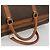 Céline Borsa Boston CELINE Macadam Canvas PVC Leather Brown Gold Auth 194398 Marrone D'oro - vista 7