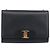 Salvatore Ferragamo Vala Chain Schultertasche aus Leder Schwarz Gold Auth 199639V Golden - Ansicht 2
