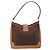Céline CELINE Macadam Canvas Schultertasche PVC Leather Brown Gold Auth 200915A Braun Golden - Ansicht 3