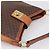 Céline CELINE Macadam Canvas Schultertasche PVC Leather Brown Gold Auth 200915A Braun Golden - Ansicht 6