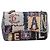 Borsa a tracolla CHANEL Patchwork Jumbo Flap 30 in tweed con catena e CC argento Auth yk20832SM Multicolore - vista 2