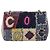 Borsa a tracolla CHANEL Patchwork Jumbo Flap 30 in tweed con catena e CC argento Auth yk20832SM Multicolore - vista 3