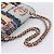 Borsa a tracolla CHANEL Patchwork Jumbo Flap 30 in tweed con catena e CC argento Auth yk20832SM Multicolore - vista 7