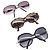 Chloé Set di 3 Occhiali da Sole Chloe D&G YSL Plastica Marrone Nero Oro Auth BA15061 D'oro