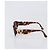 Chloé Set di 3 Occhiali da Sole Chloe D&G YSL Plastica Marrone Nero Oro Auth BA15061 D'oro - vista 10