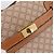 Céline CELINE Macadam Canvas Schultertasche PVC Beige Gold Auth 197680V Golden - Ansicht 14