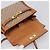 Céline CELINE Macadam Canvas Schultertasche PVC Beige Gold Auth 197680V Golden - Ansicht 16