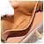 Céline CELINE Macadam Canvas Schultertasche PVC Beige Gold Auth 197680V Golden - Ansicht 21