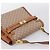 Céline CELINE Macadam Canvas Schultertasche PVC Beige Gold Auth 197680V Golden - Ansicht 6