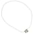 Hermès Collana HERMES Cube Ash metallo Silver Auth 198835 Argento - vista 2