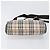 Borsa a tracolla BURBERRY Nova Check Canvas Beige Silver Auth ep15646 Argento - vista 9