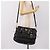 Borsa a mano PRADA Nappa Goful in pelle 2way Nero Oro BN1407 Auth 198604A D'oro - vista 27