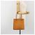 Borsa a mano PRADA in pelle 2way Beige Argento Auth 197158 - vista 24