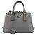 Borsa a Mano PRADA Saffiano 2way Grigio Argento Auth 198967A Marrone - vista 2