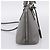 Borsa a Mano PRADA Saffiano 2way Grigio Argento Auth 198967A Marrone - vista 4