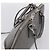 Borsa a Mano PRADA Saffiano 2way Grigio Argento Auth 198967A Marrone - vista 6