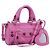 BALENCIAGA Borsa Le Cagole Nano Duffel Bag in pelle 2way Rosa 792599 Auth SW2670SAM