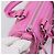 BALENCIAGA Borsa Le Cagole Nano Duffel Bag in pelle 2way Rosa 792599 Auth SW2670SAM - vista 16