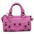 BALENCIAGA Borsa Le Cagole Nano Duffel Bag in pelle 2way Rosa 792599 Auth SW2670SAM - vista 2
