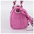 BALENCIAGA Borsa Le Cagole Nano Duffel Bag in pelle 2way Rosa 792599 Auth SW2670SAM - vista 4