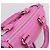 BALENCIAGA Borsa Le Cagole Nano Duffel Bag in pelle 2way Rosa 792599 Auth SW2670SAM - vista 6