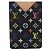LOUIS VUITTON Monogram Multicolor Etui Specchio a mano Nero M92651 LV Auth 199163V - vista 2