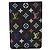 LOUIS VUITTON Monogram Multicolor Etui Specchio a mano Nero M92651 LV Auth 199163V - vista 3