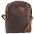Céline Borsa a tracolla CELINE Macadam PVC Pelle Marrone Tono Oro Auth 200183