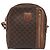 Céline Borsa a tracolla CELINE Macadam PVC Pelle Marrone Tono Oro Auth 200183 - vista 2