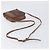 Céline Borsa a tracolla CELINE Macadam PVC Pelle Marrone Tono Oro Auth 200183 - vista 7