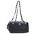 Borsa a tracolla CHANEL Chain Matelasse Pelle Caviar Nero Argento CC Auth yk20796SAV