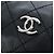 Borsa a tracolla CHANEL Chain Matelasse Pelle Caviar Nero Argento CC Auth yk20796SAV - vista 15