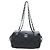 Borsa a tracolla CHANEL Chain Matelasse Pelle Caviar Nero Argento CC Auth yk20796SAV - vista 2