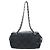 Borsa a tracolla CHANEL Chain Matelasse Pelle Caviar Nero Argento CC Auth yk20796SAV - vista 3