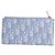Dior Clutch aus blauem Stoff