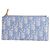 Dior Clutch aus blauem Stoff - Ansicht 2