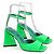 Attico Tacchi PIPER SANDAL verdi Verde - vista 3