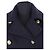 Peacoat Sandro de lana azul marino - vista 2