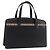 Borsa BURBERRY in pelle nera argento Auth 197856 Nero