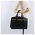 Borsa BURBERRY in pelle nera argento Auth 197856 Nero - vista 22