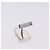 LOUIS VUITTON Gemelli Cadena & Key Cuffs Ag925 Silver LV Auth 199076V Argento - vista 24