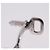 LOUIS VUITTON Gemelli Cadena & Key Cuffs Ag925 Silver LV Auth 199076V Argento - vista 31