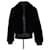 Sandro Lederjacke Schwarz XS
