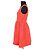 Vestido Manoush de algodón rojo Roja - vista 3